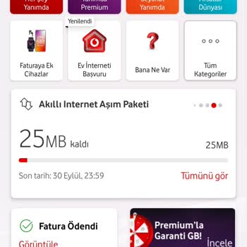 Promosyon İnternet Kullanımında Sorun Yaşıyorum