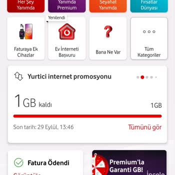 Promosyon İnternet Kullanımında Sorun Yaşıyorum