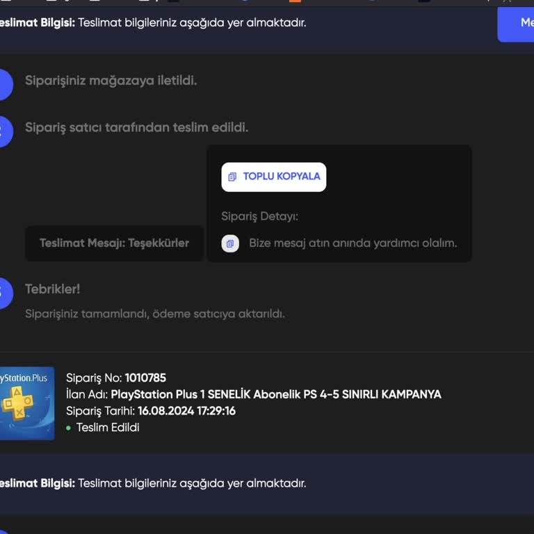 Hesap.com.tr Satıcı Yanlısı Davranıyor ve Beni Mağdur Ediyor