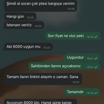 Sahibinden Kasko Parası İsteme