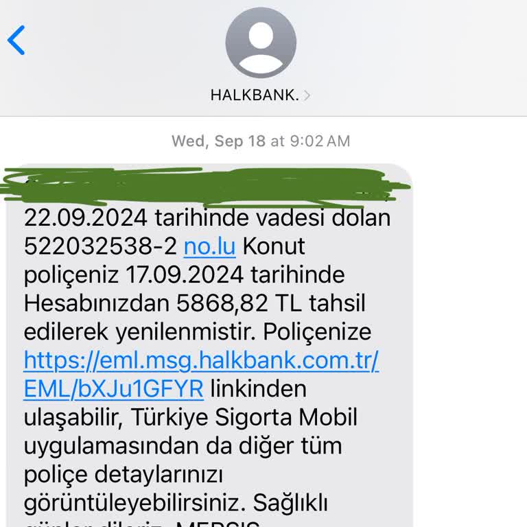 Halkbank Onayım Dışı Konut Poliçesi Ücreti Çekilmesi