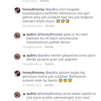 Aysira Gelinlik Trendyol Express Kargo Şirketi İle Yaşadığım Büyük Mağduriyet