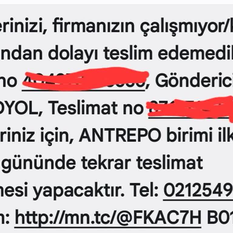 MNG Kargo Açık Olan Firmaya Kapalı Diyerek Teslimat Yapmadı.