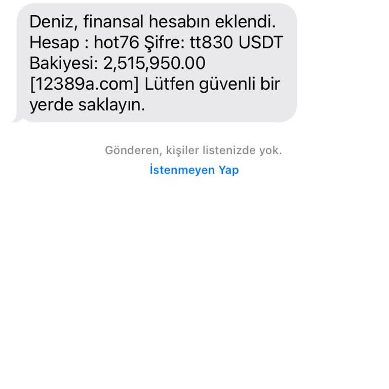 Kişisel Verilerimin İzinsiz Kullanımı ve Güvenlik Endişesi
