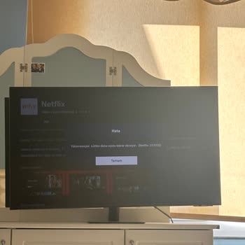 Samsung M7 Monitörde Netflix İndirme Sorunu