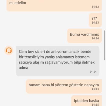 Trendyol GO Yemek Teslimat Firmasının Yemek Teslim Edememesi Aciz