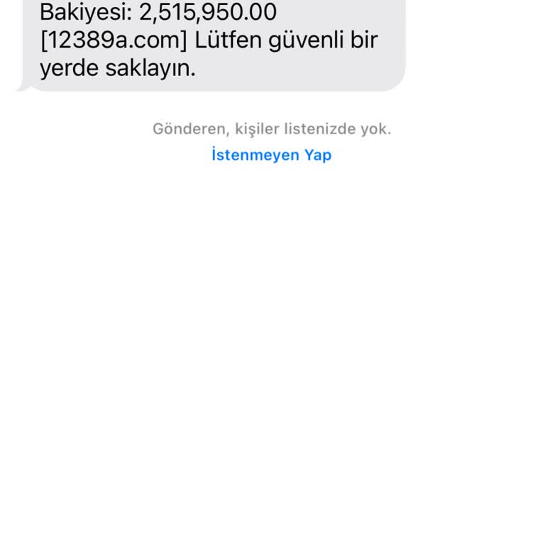 Yanlış Gönderilen Mesaj ve Kişisel Bilgilerin İhlali