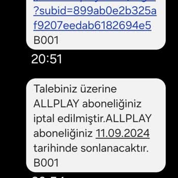 Allplay Aboneliği Mağduriyeti Hakkında