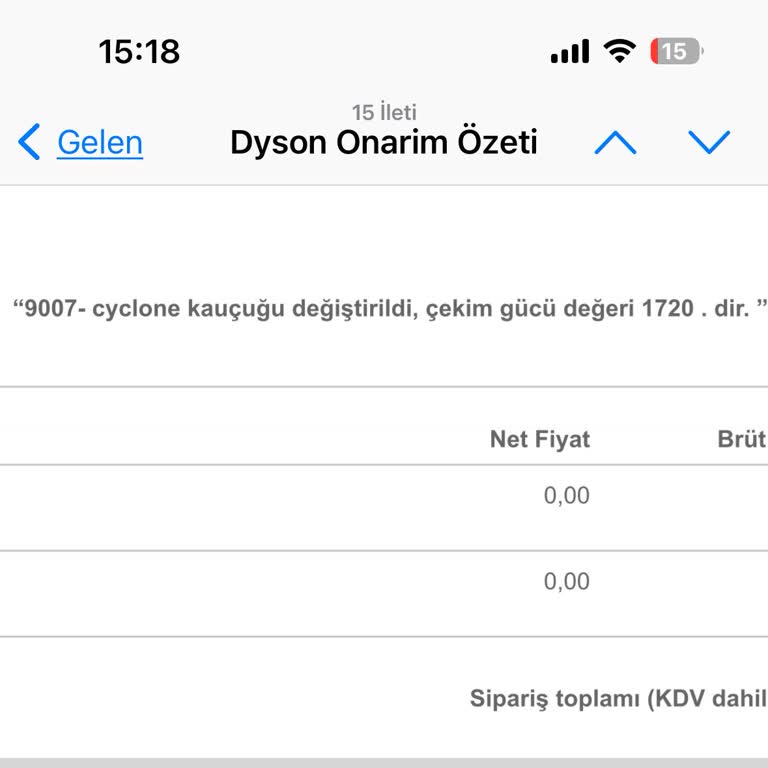 Dyson V15 Süpürge: Deforme Olan Silikonlar Ve Yetersiz Müşteri Desteği!