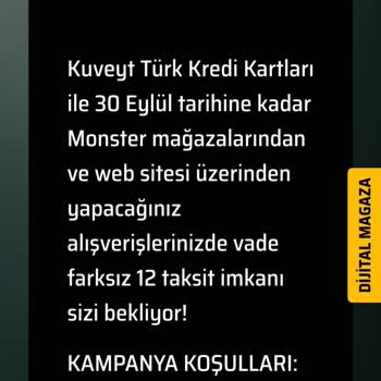 Monster Notebook'un Zam Yapması