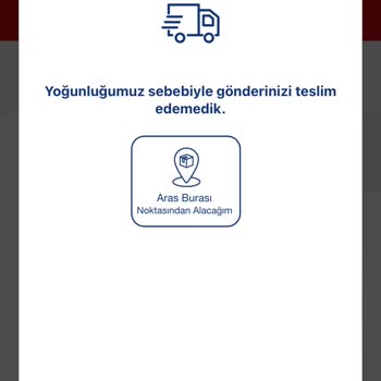 Aras Kargo Güzeloba Şube Teslim Edilmeyen Kargo