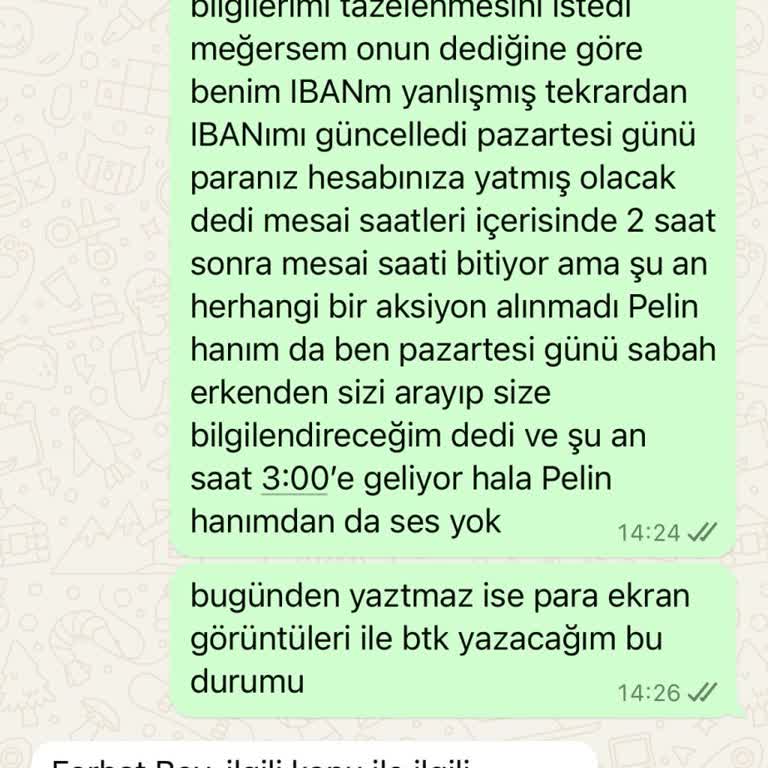 EasyCep Ücret İadesi Sürecin Sonuçlanmaması