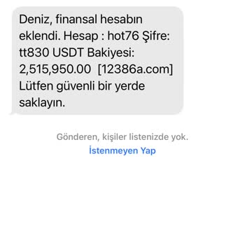 12386a.com İznim Olmadan Kullanılan Telefon Numaram Ve Bilgileri