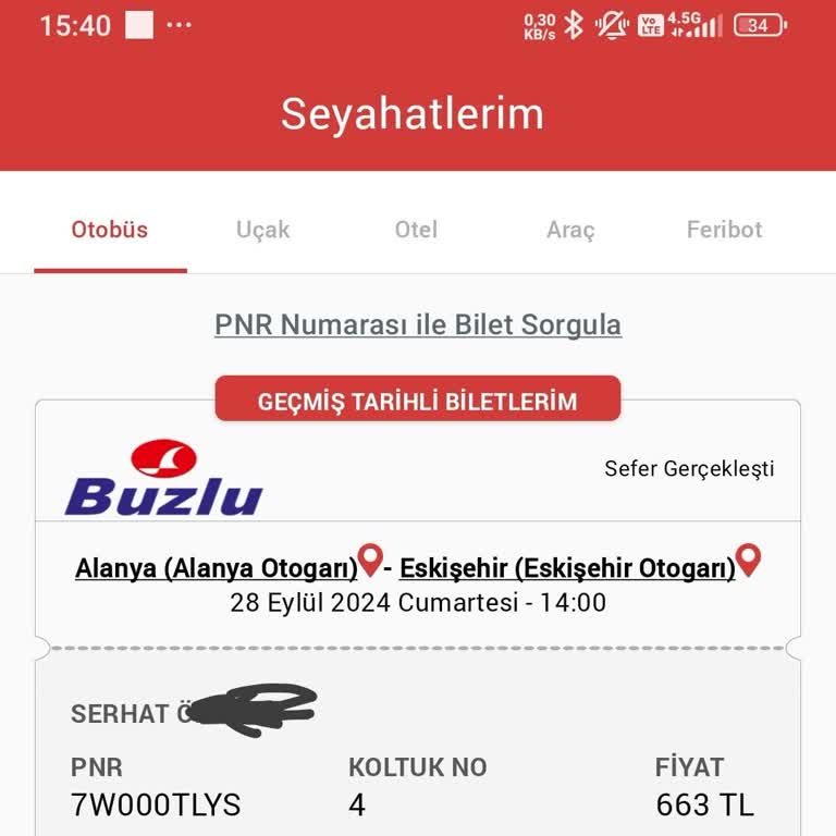 Obilet Yüzünden Mağdur Oldum