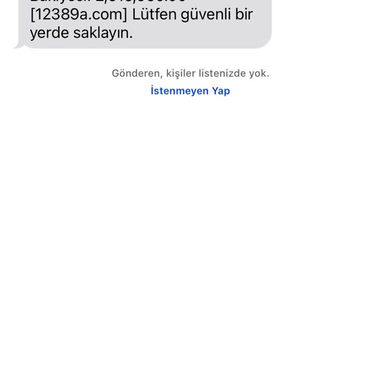 12389a.com  İzinsiz Hesap Açılması