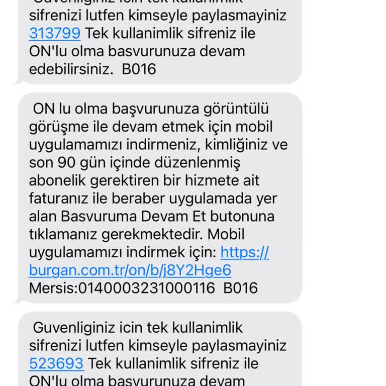 On Bank Müşteri Olma Sürecinde Yaşanan Teknik Sorunlar