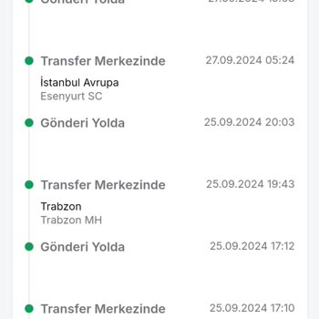 Trendyol Express Kargo Rotası Sorunu