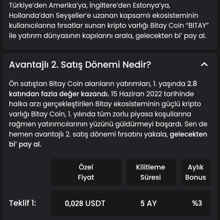 Bitay Yatırım Çekim Sorunları Ve Müşteri Hizmetlerine Ulaşamama