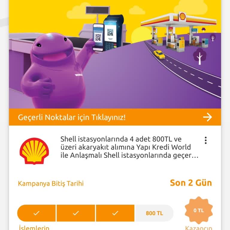 Yapı Kredi Bankası'nın Akaryakıt Kampanyası Hep Fiyasko!