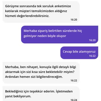 Getir'de 5 Saat Geciken Sipariş Ve Yetersiz Canlı Destek Deneyimi