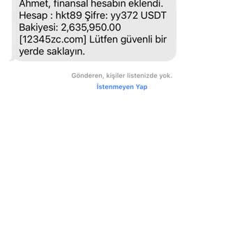 Meta Finansal Hesap Ekleme İhbarı