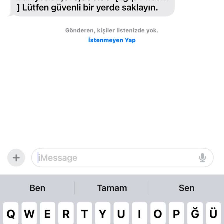 İstenmeyen Meta İllegal Mesajlar