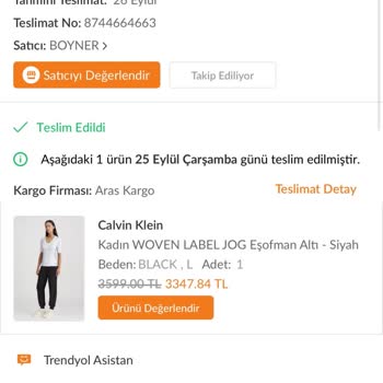 Trendyol Boyner Eksik Ürün Tedarik Etmiyor/Ücret İadesi Yapmıyor!