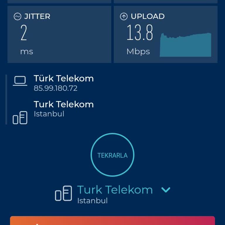 Türk Telekom Evde İnternet Hız Sorunu