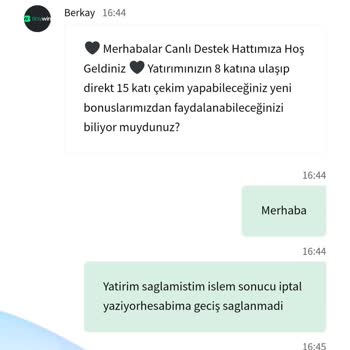 Baywin Ürün Gelmedi Ürün İadesi Gerçekleşmedi