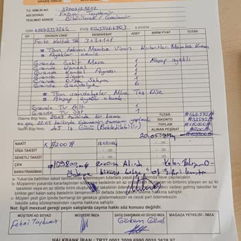 Mondihome Ücret Pesin Verildi Ürün Eksik Ve Kusurlu