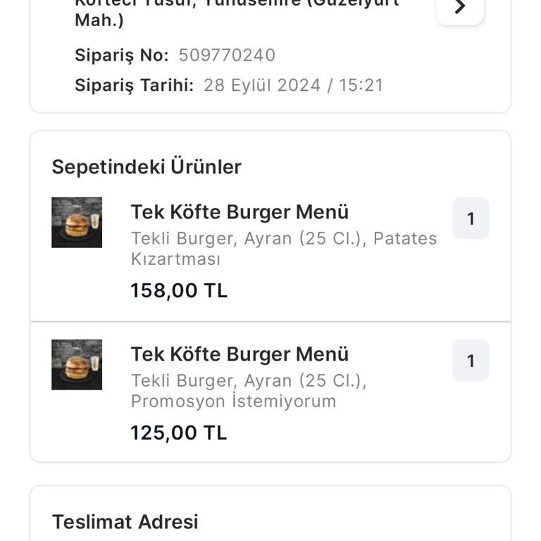 Migros Yemek Mağduriyeti Ve Yaşadığım Sıkıntı