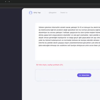 Vodafone Net İnternet Donma Sorunu