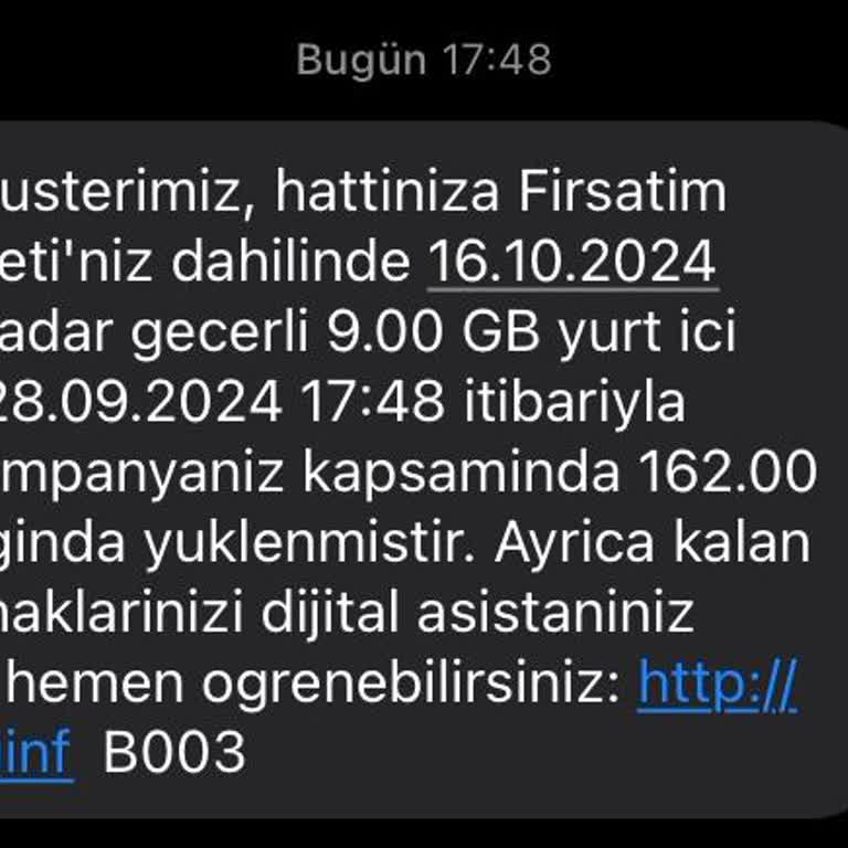 Vodafone Ek Paket Sorunu: Eksik İnternet Yüklemesi