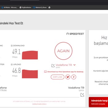 Vodafone Net Ev İnterneti Hizmet Vasatlığı