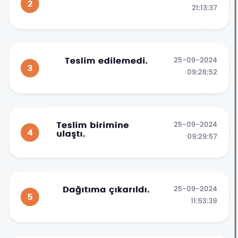 Ankara Törekent Yurtiçi Kargo Teslimat Yapılmıyor