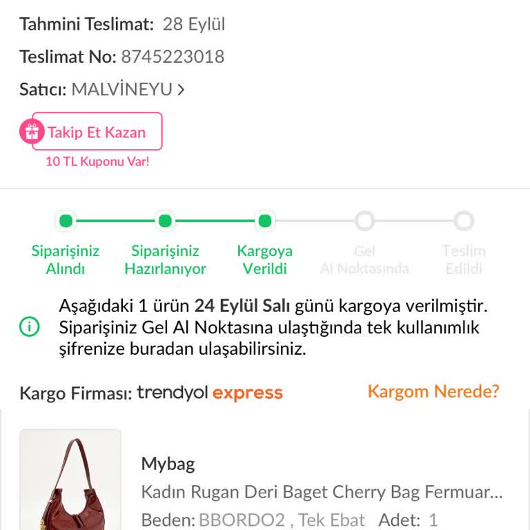 Trendyol Kendi Kendine İade Edilen Kargo😃