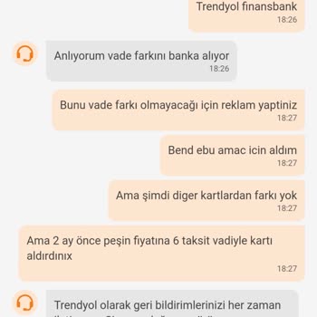 Trendyol Taksit İçin Kart Aldırıp Yapmıyor Yanıltıcı Taksit Bilgisi