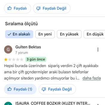 longstreet12 Online Alışverişte Eksik Ürün Sorunu