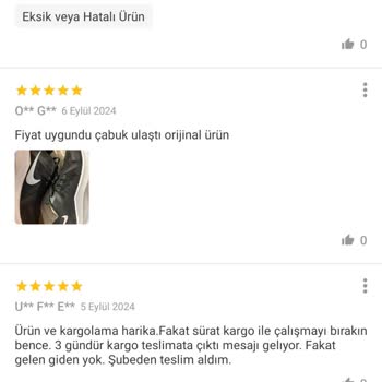 longstreet12 Online Alışverişte Eksik Ürün Sorunu