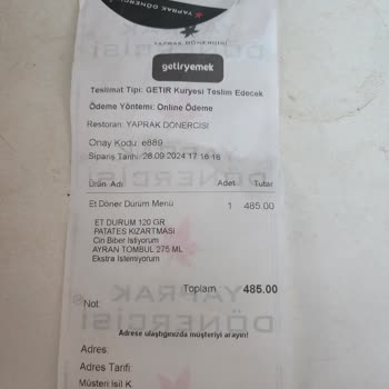 Getir Yanlış Sipariş Ve Kötü Müşteri Hizmeti Deneyimi