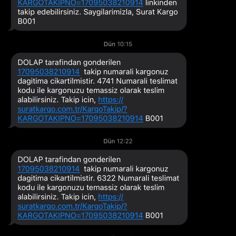 Sürat Kargo Samsun Çiftlik Şubesi Şikayet