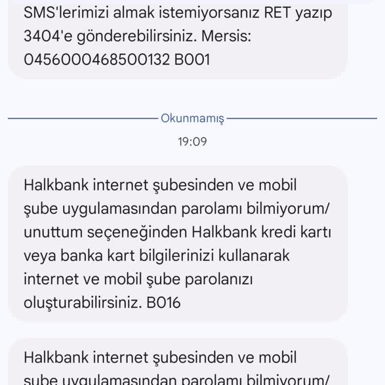 Halkbank Dijital Şifre Yardımcı Olmuyor