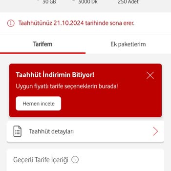 Vodafone'un Dayatmacı Tarifeleri Müşterileri Zor Durumda Bırakıyor