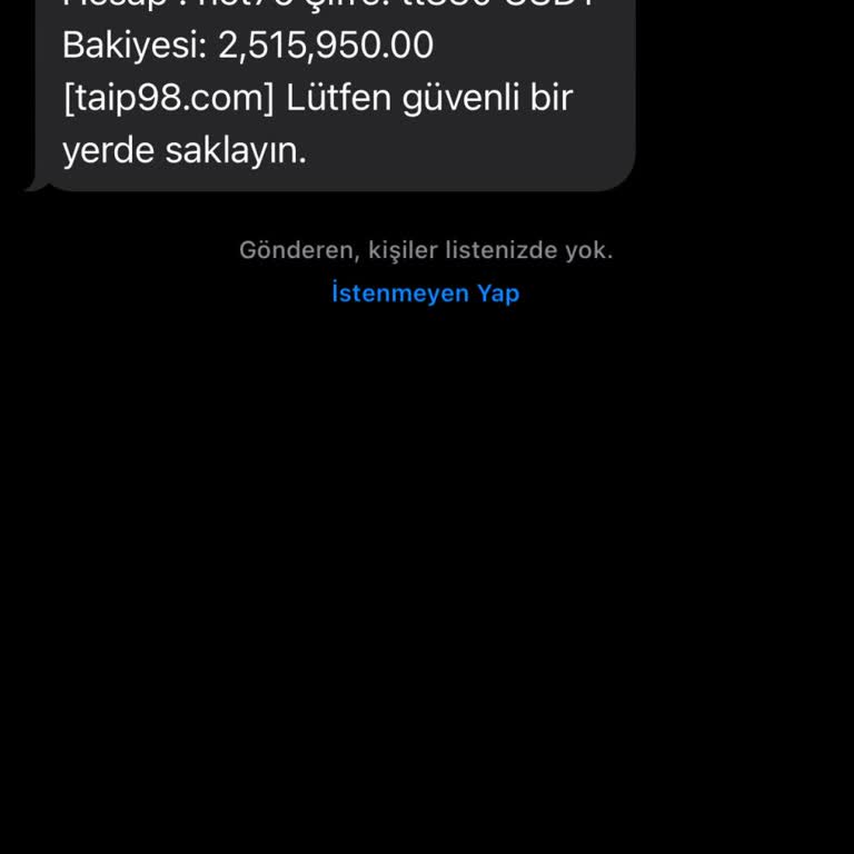 Meta Taip98 Finansal Mesajı