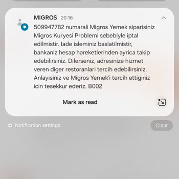 Migros Sipariş İptali Ve Mağduriyet: Migros Yemek'ten Hayal Kırıklığı