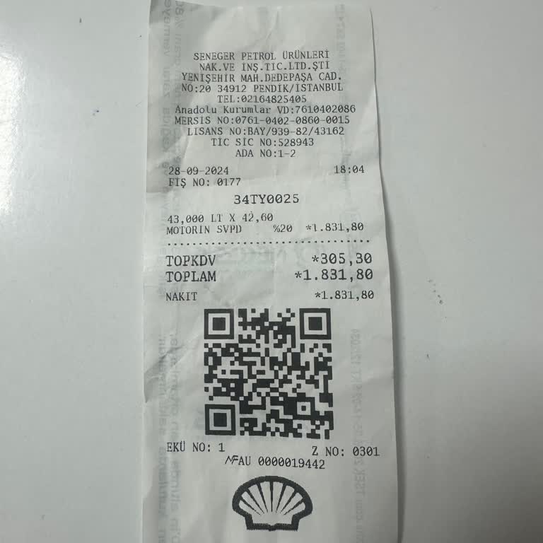 Seneger Petrol Shell Dedepaşa