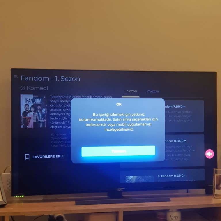 TOD Tv TV De Açılmayan Tod Üyeliği