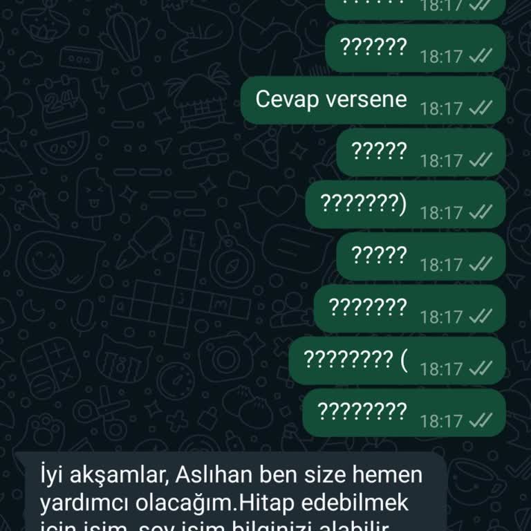 A101 Kapıda WhatsApp Desteği