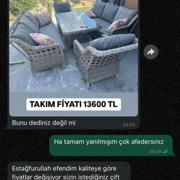 Instagram Üzerinden N.C.H Mobilya ve Dekorasyon Yapılan Mobilya Siparişi Mağduriyeti