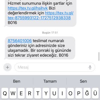 Flormar Kargo Bana Gelmeden Evde Yoktunuz Diye İade Edildi